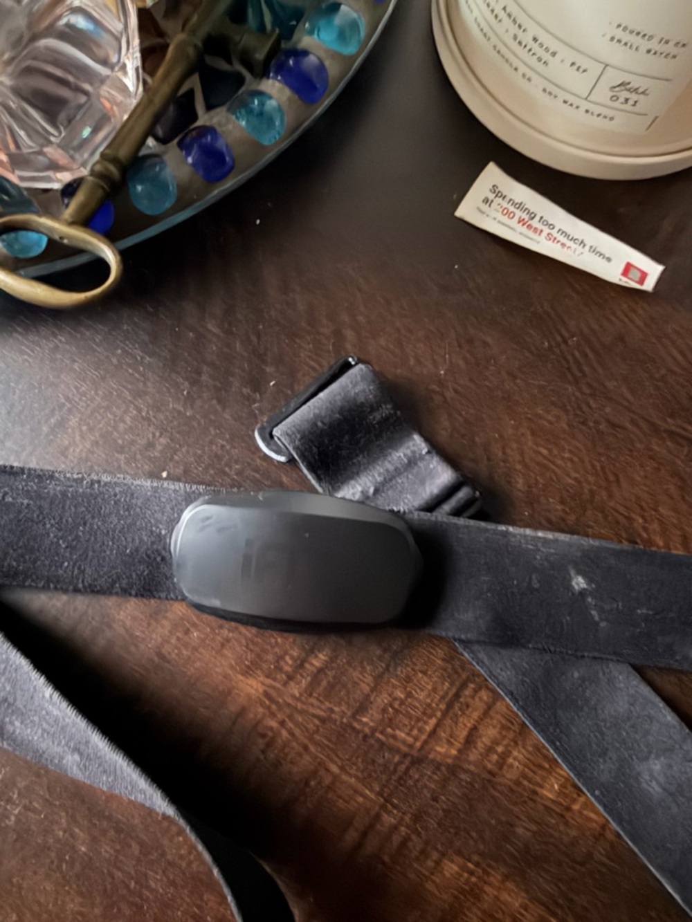 Black Fitness Tracker Heart Rate Monitor - iFit*